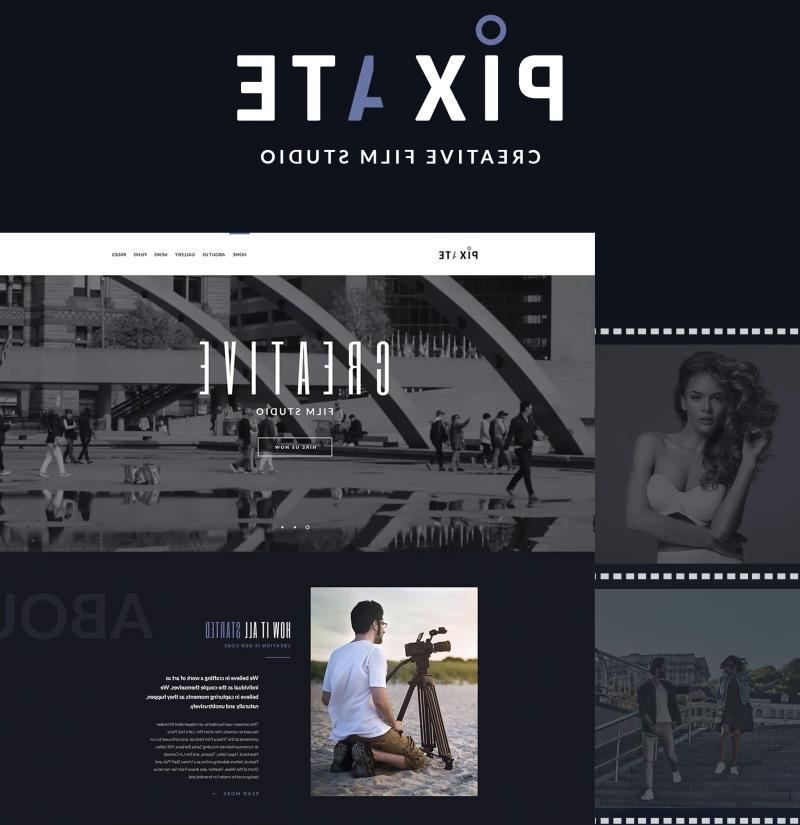 Pixate - Movie Studio WordPress Theme